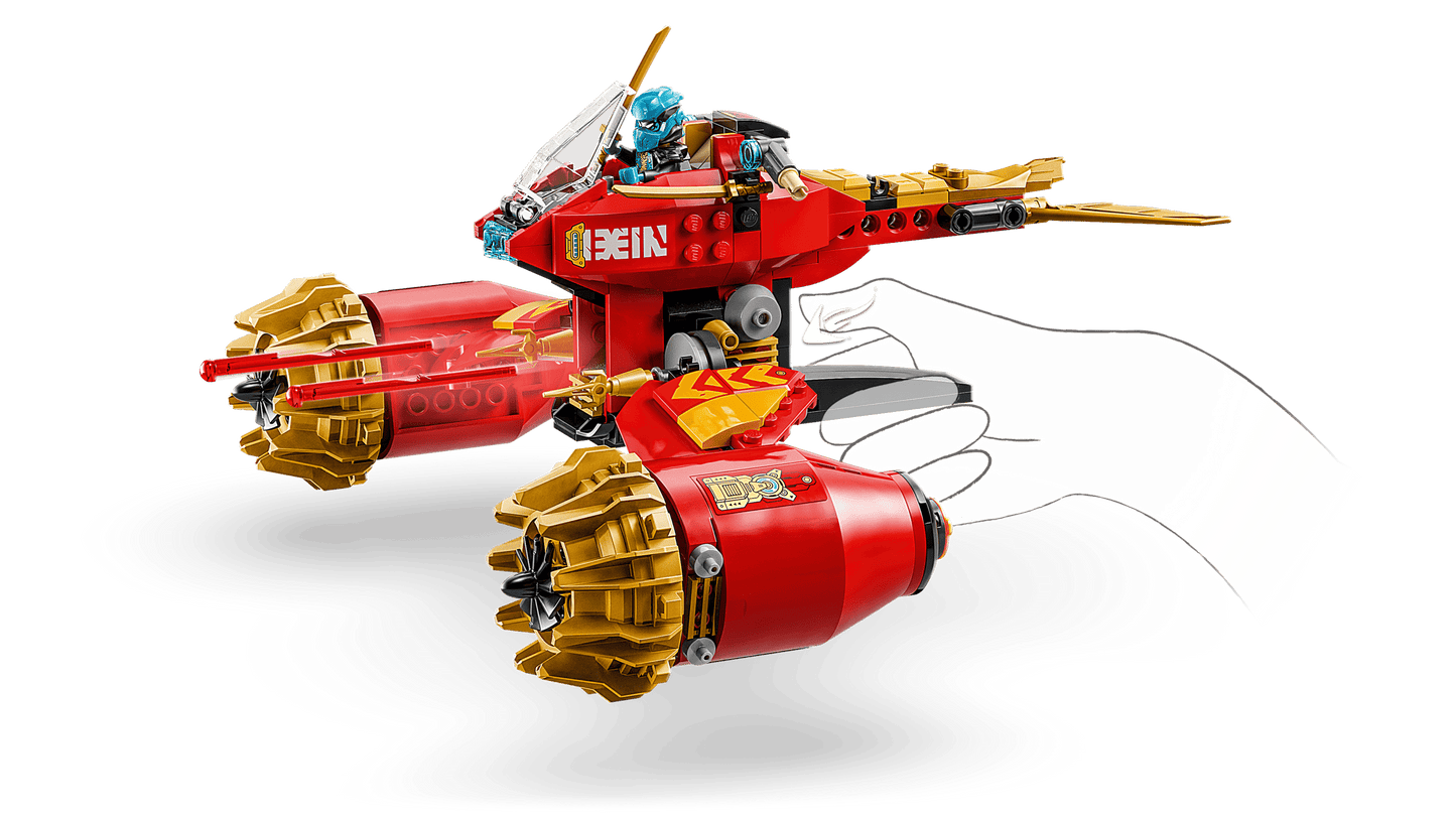 LEGO NINJAGO Dragons Rising Kai's Mech Storm Rider 71830 Building Set