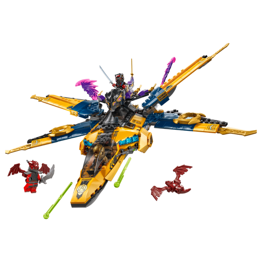 LEGO NINJAGO Dragons Rising Ras and Arin's Super Storm Jet 71833 Building Set