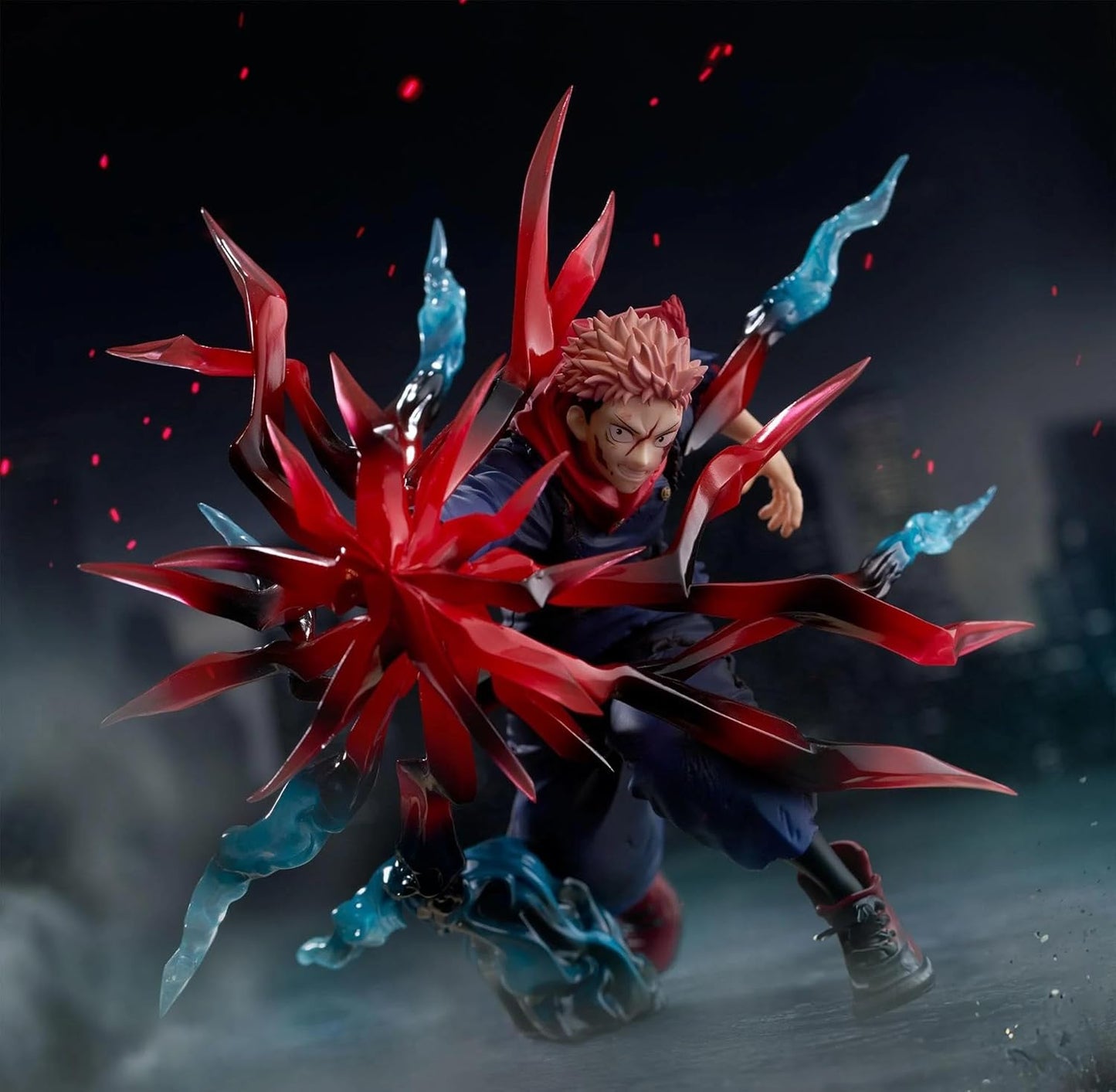 SEGA Luminasta Jujutsu Kaisen Yuji Itadori Black Flash PVC Figure