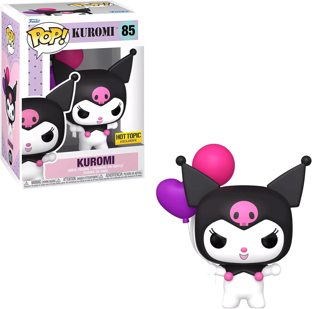Funko Pop! Sanrio Kuromi with Balloons Vinyl Figure #85 Special Edition