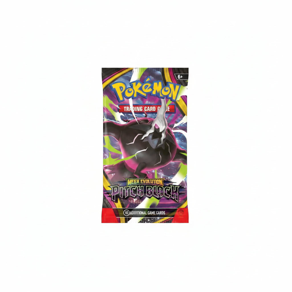 Pokémon TCG Mega Evolution Pitch Black 3-Pack Blister with Booster Packs & Promo Card