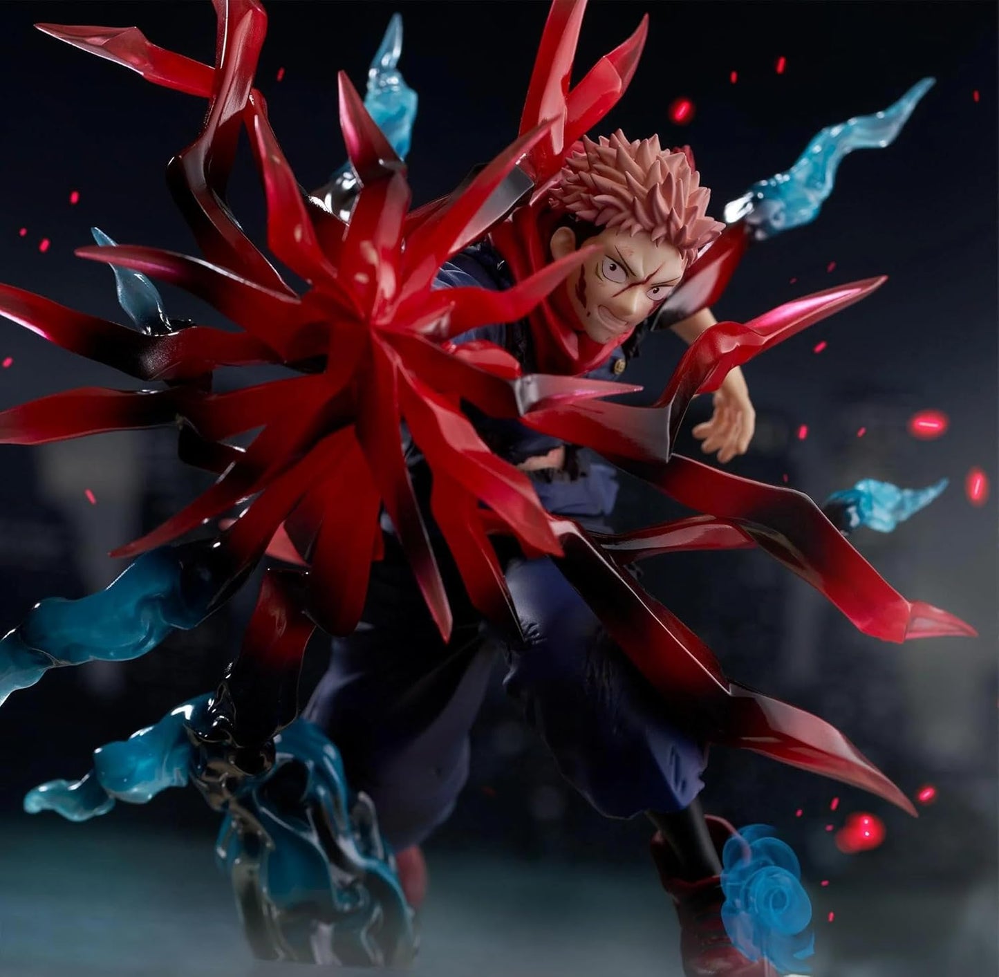 SEGA Luminasta Jujutsu Kaisen Yuji Itadori Black Flash PVC Figure