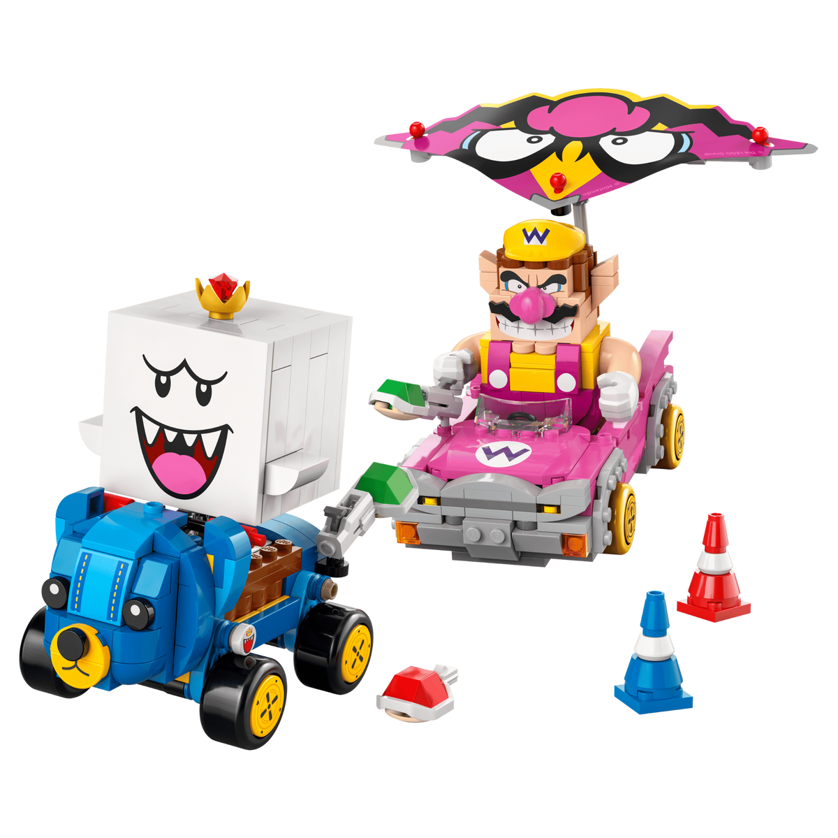 LEGO Super Mario Mario Kart Wario & King Boo 72038 Building Set