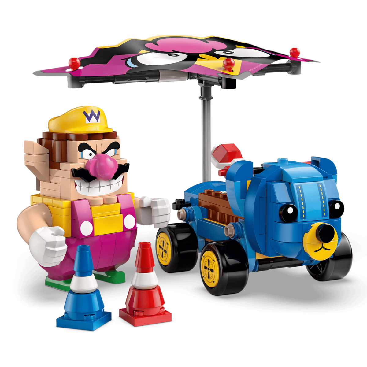 LEGO Super Mario Mario Kart Wario & King Boo 72038 Building Set