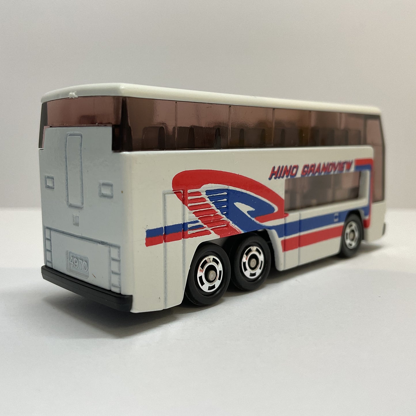1986 Takara Tomy Tomica No.1 Hino Grandview Bus 1/154 Made In Japan