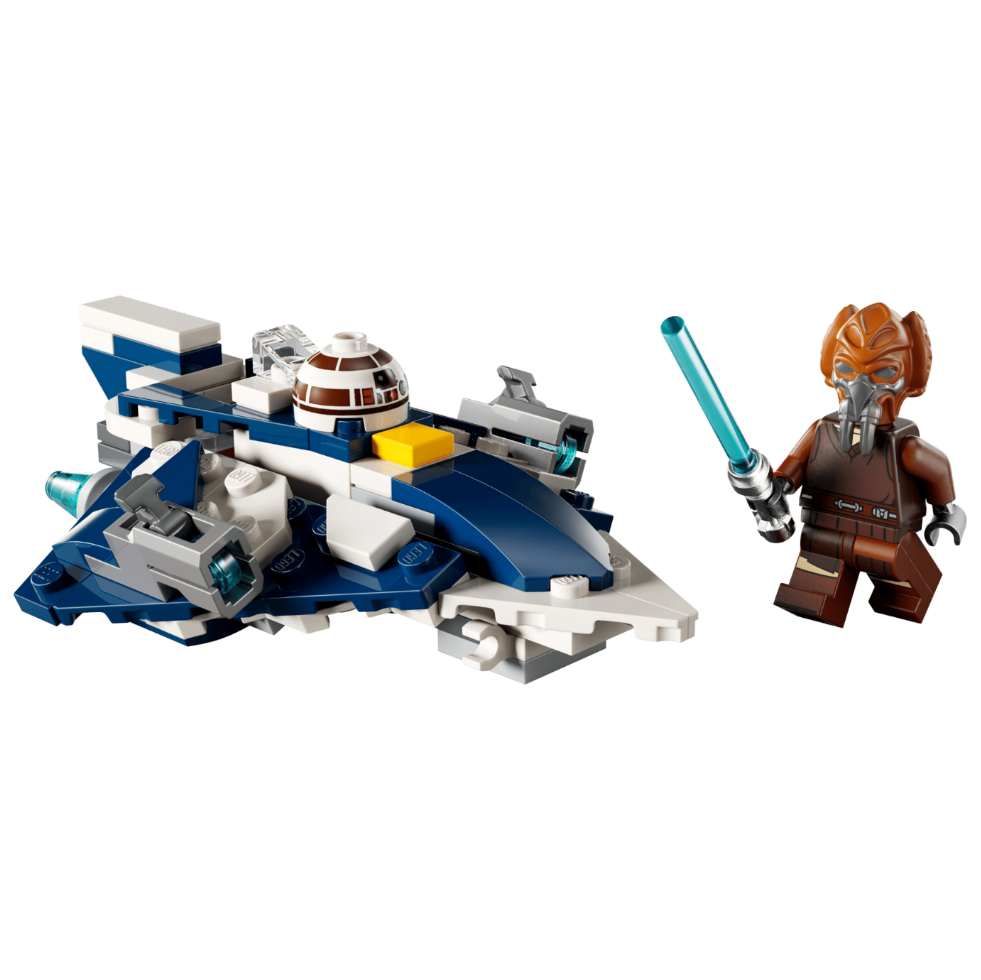 LEGO Star Wars Plo Koon's Jedi Starfighter Microfighter 75400 Building Set 89 Pieces
