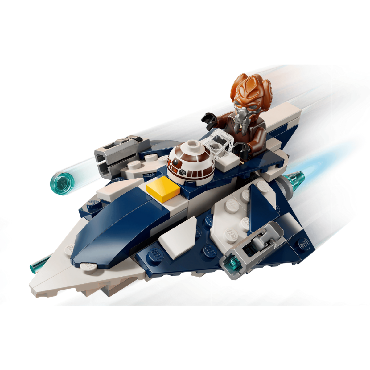 LEGO Star Wars Plo Koon's Jedi Starfighter Microfighter 75400 Building Set 89 Pieces