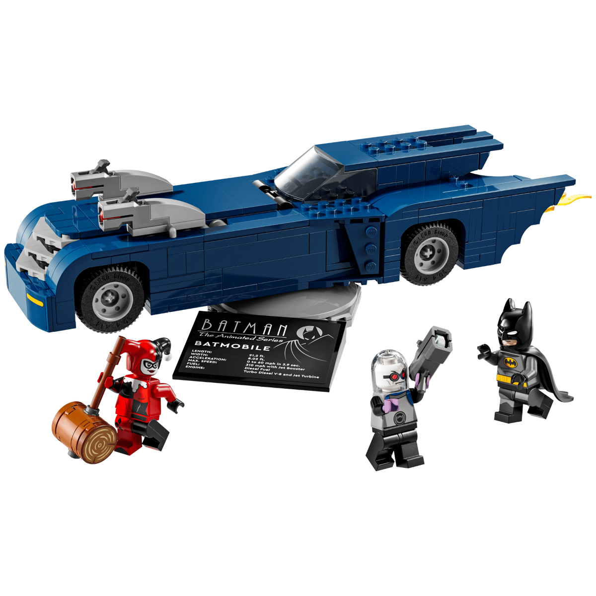 LEGO DC Batman With The Batmobile vs. Harley Quinn And Mr. Freeze 76274 Building Set