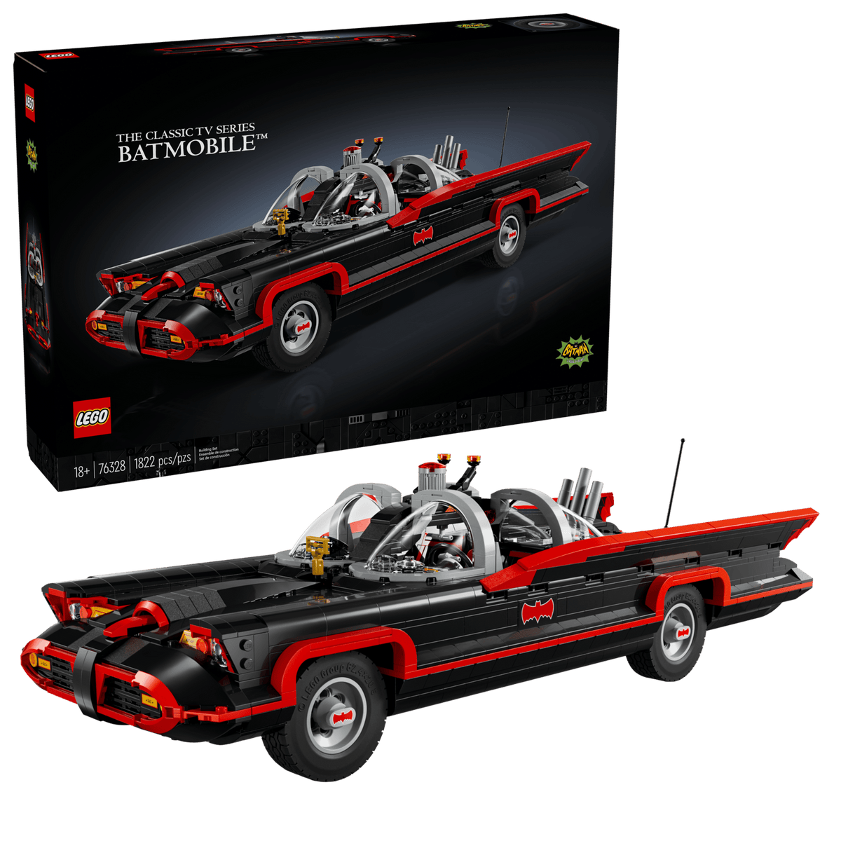 LEGO Batman The Classic TV Series Batmobile 76328 Building Set