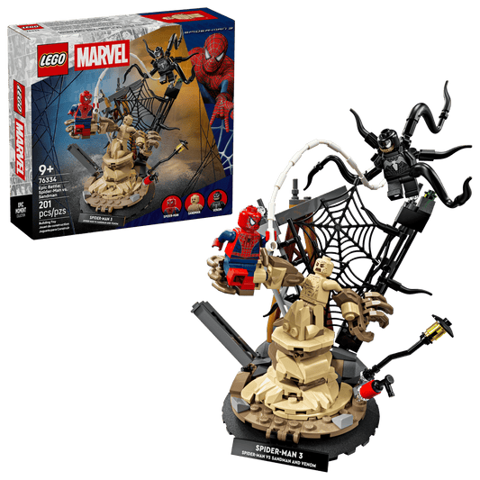 LEGO Marvel 76334 Spider-Man vs. Sandman | Epic Battle Building Set