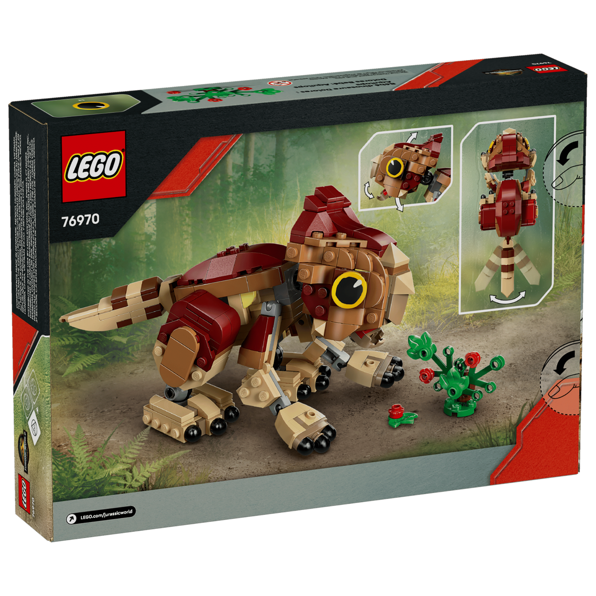 LEGO Jurassic World Rebirth Baby Dinosaur Dolores: Aquilops 76970 Building Set