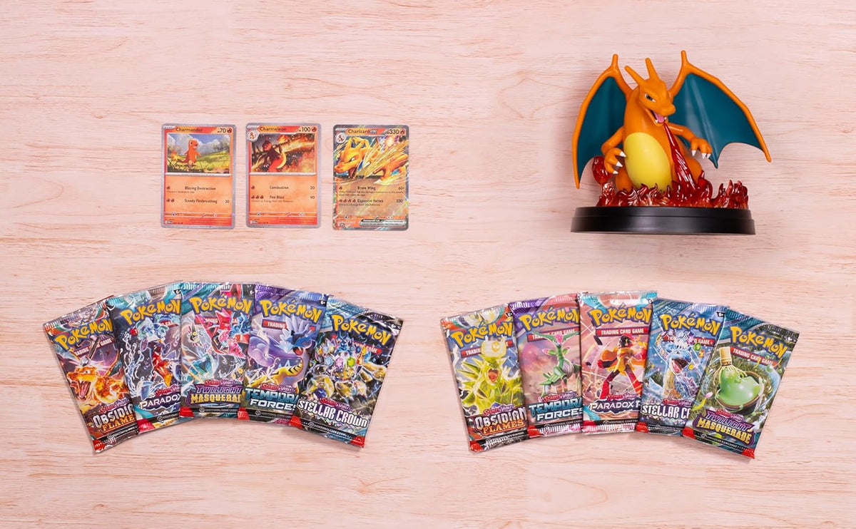 Pokémon TCG Charizard ex Super-Premium Collection Box 10 Booster Packs