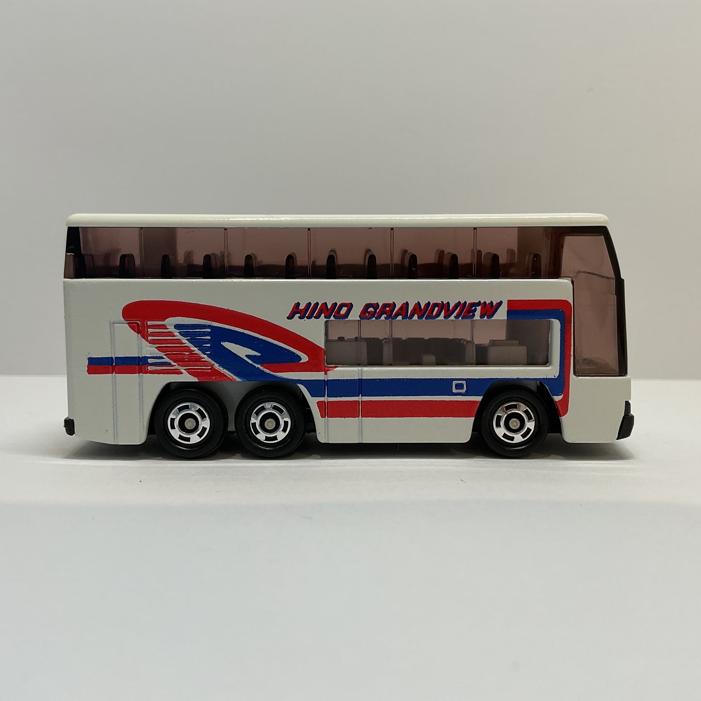 1986 Takara Tomy Tomica No.1 Hino Grandview Bus 1/154 Made In Japan
