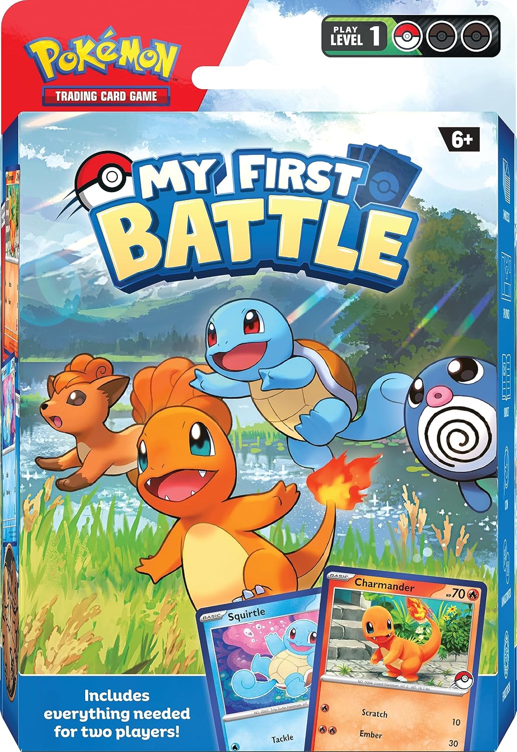 Pokémon TCG My First Battle Charmander & Squirtle 2 Mini Decks With Accessories