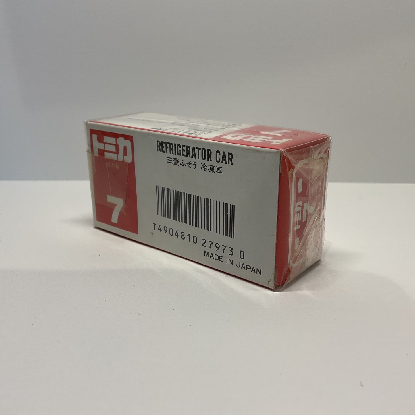 1988 Takara Tomy Tomica No.7 Mitsubishi Fuso Refrigerator Car 1/102 Made In Japan