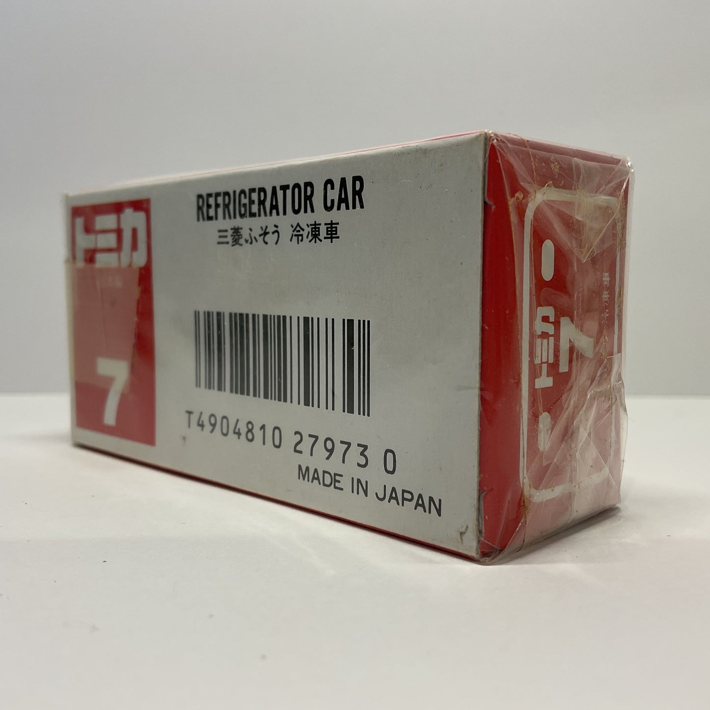 1988 Takara Tomy Tomica No.7 Mitsubishi Fuso Refrigerator Car 1/102 Made In Japan