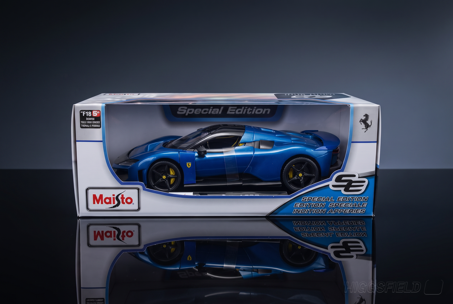 Maisto Special Edition 1:18 Ferrari F80 (Blue) Die-Cast Model Car Brand New