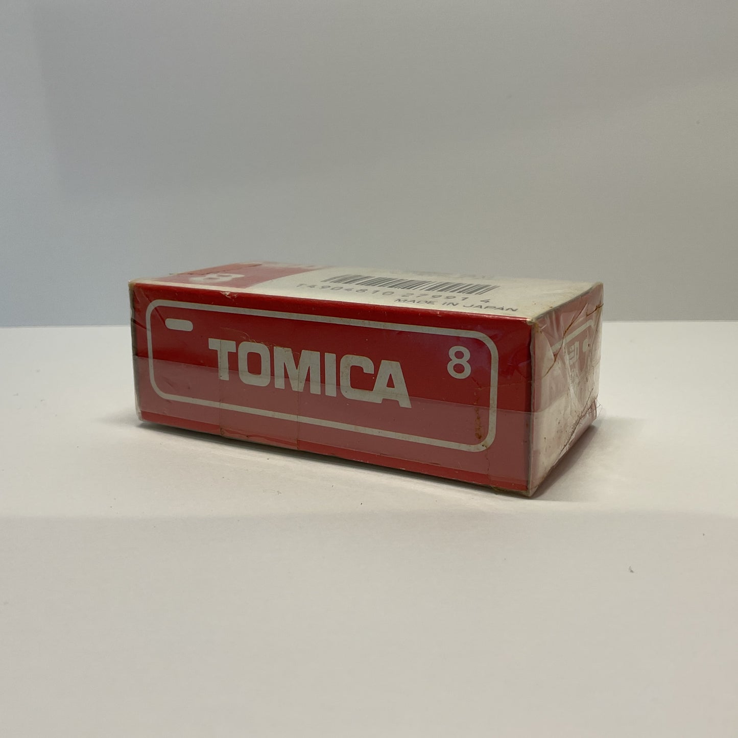 1988 Takara Tomy Tomica No.8 Nissan Cedric Taxi (Orange Kanto Taxi) 1/62 Made In Japan
