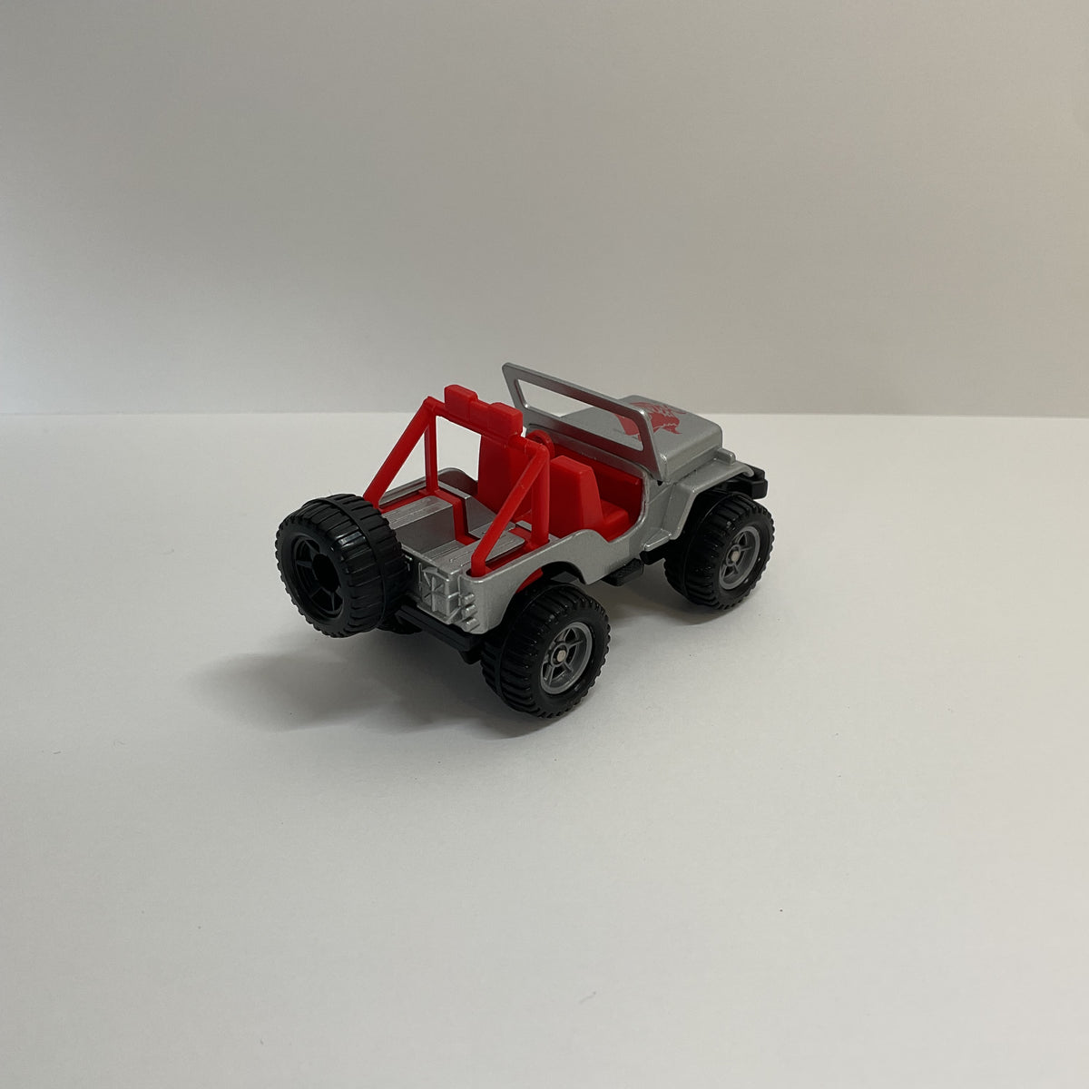 1988 Takara Tomy Tomica No.25 Mitsubishi Jeep Bigfoot Silver Made In Japan