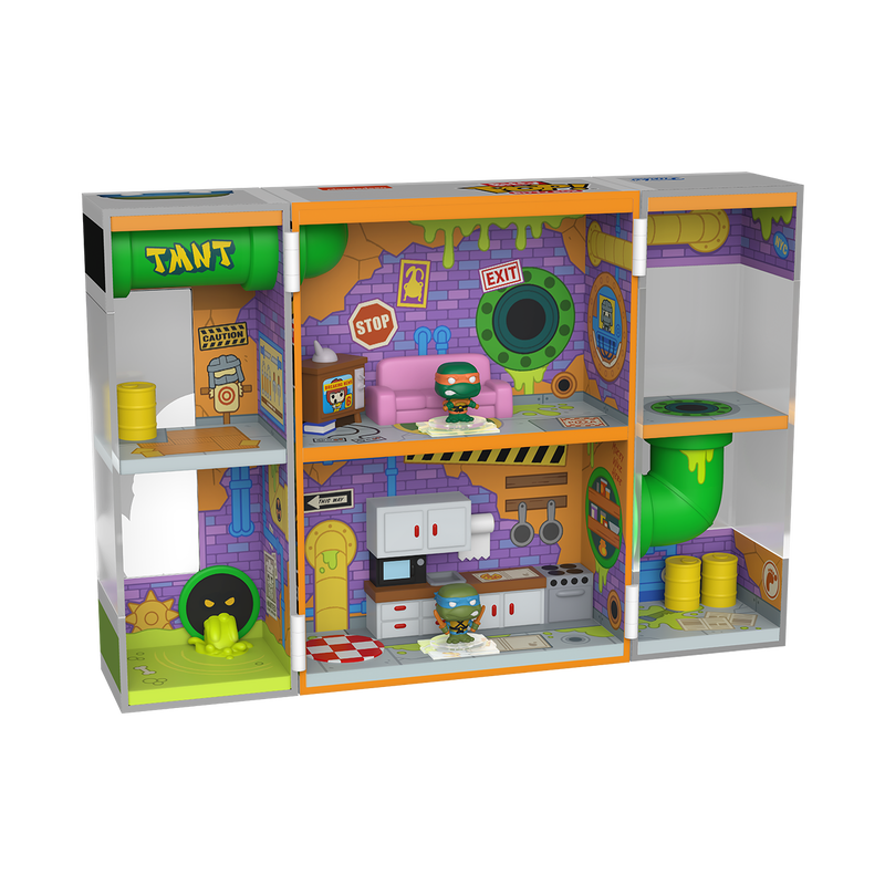 Funko Bitty Pop! Teenage Mutant Ninja Turtles Sewer Lair Bitty Box