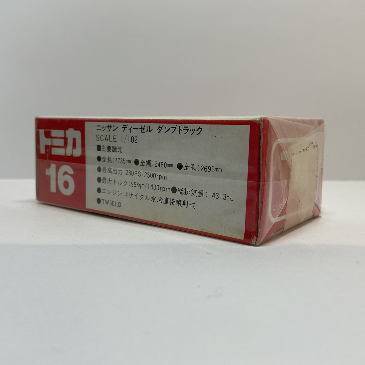 1974 Takara Tomy Tomica No.16 Nissan Diesel Dump Truck 1/102 Made In Japan