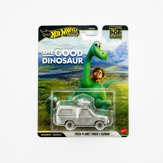Hot Wheels Premium Pop Culture Disney Pixar The Good Dinosaur Pizza Planet Truck Mattel (2026)