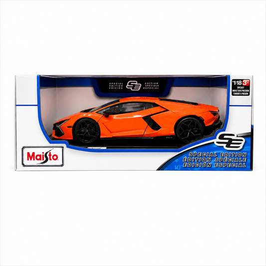 Maisto Special Edition 1:18 Lamborghini Revuelto (Orange) Die-Cast Model Car