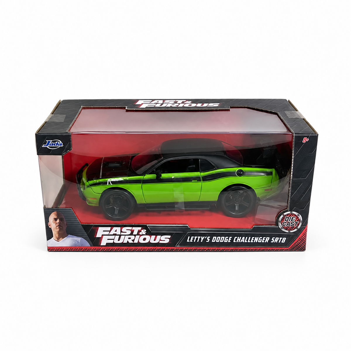 Jada Toys Fast & Furious 25th Anniversary Letty's Dodge Challenger SRT8 1:24 Die-Cast Model Car