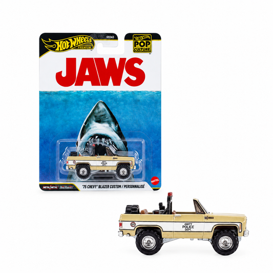 Hot Wheels Premium Pop Culture Jaws '75 Chevy Blazer Custom Mattel