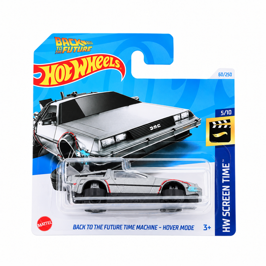 Hot Wheels HW Screen Time (5/10) Back to the Future Time Machine Hover Mode Mattel