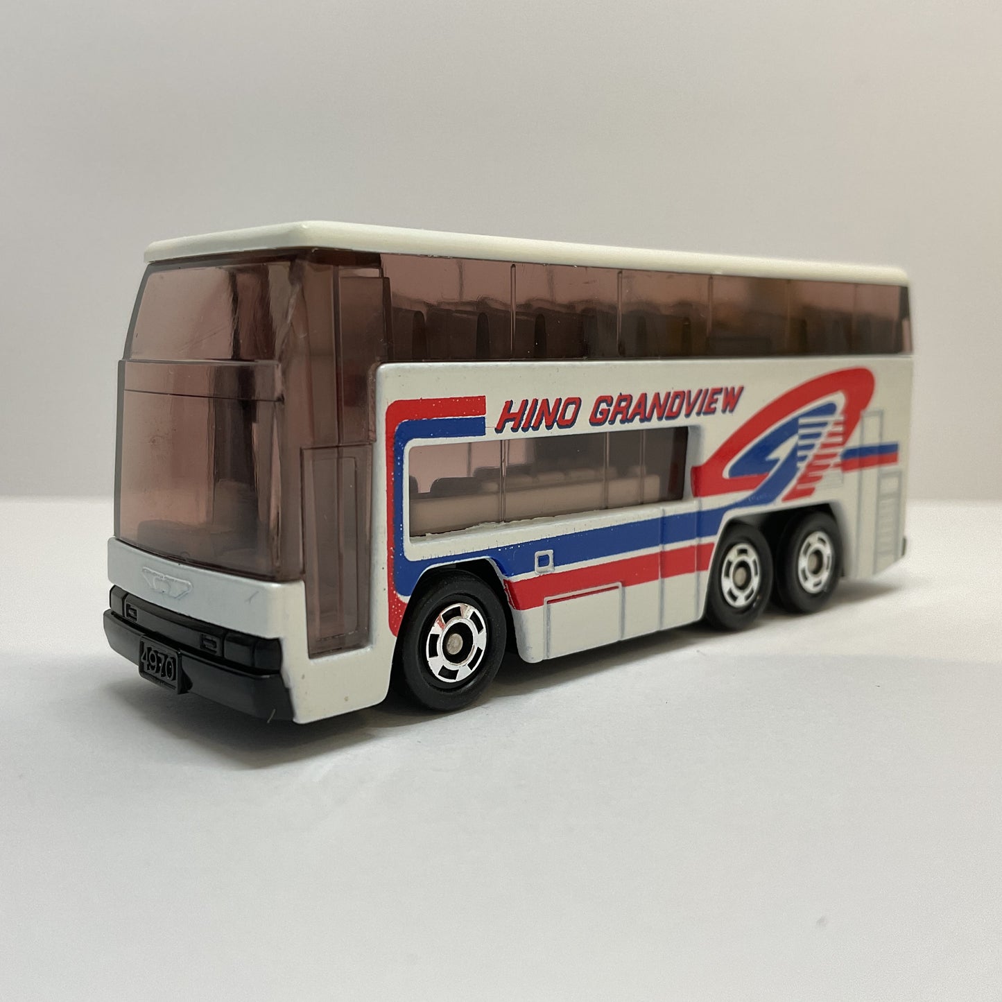 1986 Takara Tomy Tomica No.1 Hino Grandview Bus 1/154 Made In Japan