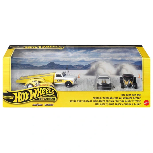 Hot Wheels Premium Collector Display Set Mooneyes 4 Pack