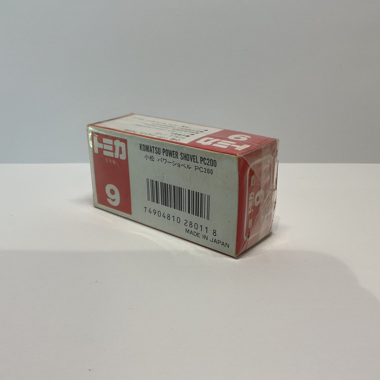 1981 Takara Tomy Tomica No.9 Komatsu Power Shovel PC200 1/122 Made In Japan