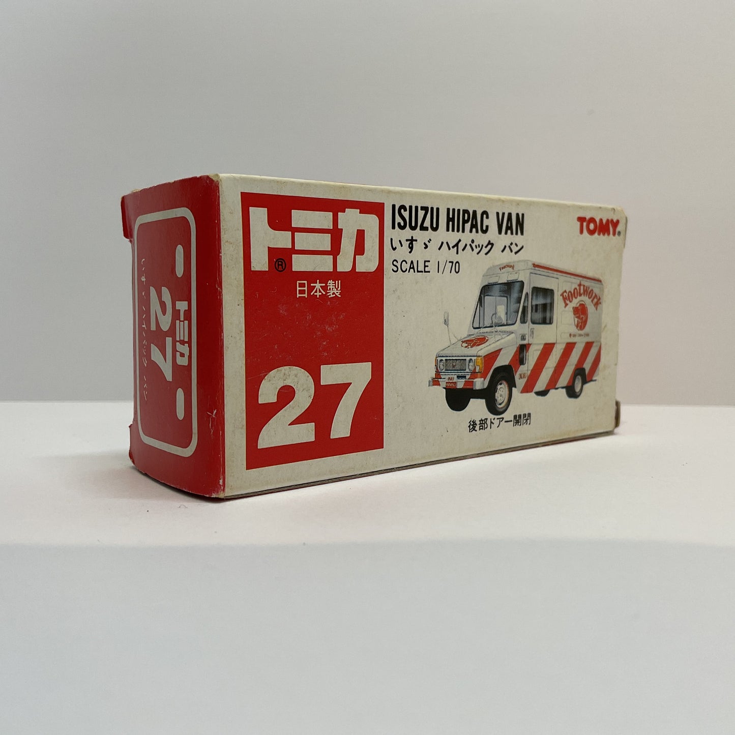 1985 Takara Tomy Tomica No.27 Isuzu Hipac Van 1/70 Made In Japan