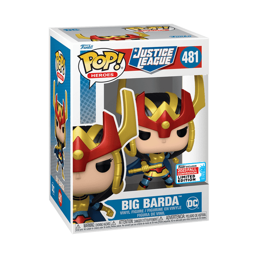 Funko Pop! Heroes DC Justice League Big Barda Limited Edition Vinyl Figure #481