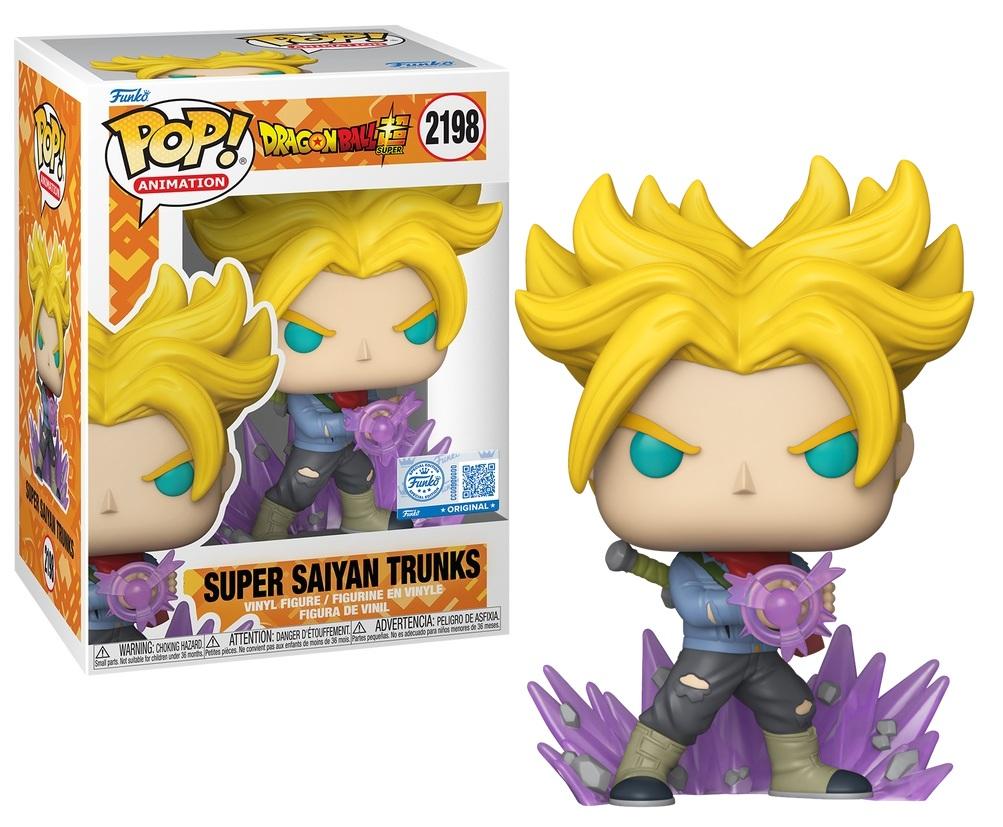 Funko Pop! Animation Dragon Ball Super Super Saiyan Trunks Vinyl Figure #2198