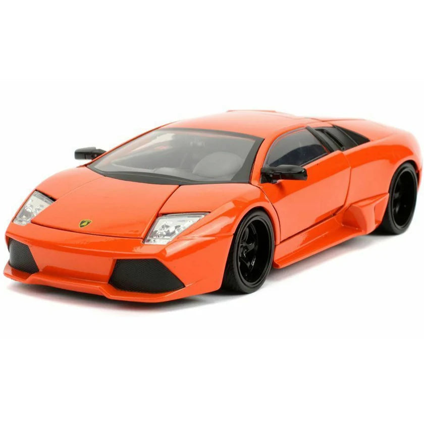 Jada Toys Fast & Furious 25th Anniversary Roman's Lamborghini Murcielago LP640 1:24 Die-Cast Model Car