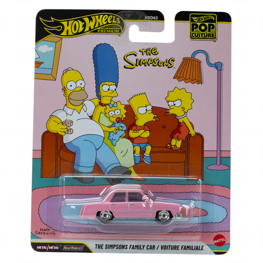 Hot Wheels Premium Pop Culture The Simpsons Family Car