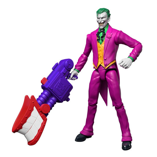 Mattel DC Premier Series 1 The Joker 6.5" Action Figure With Chatter Blaster & Variant Hero Masks (JMD97)