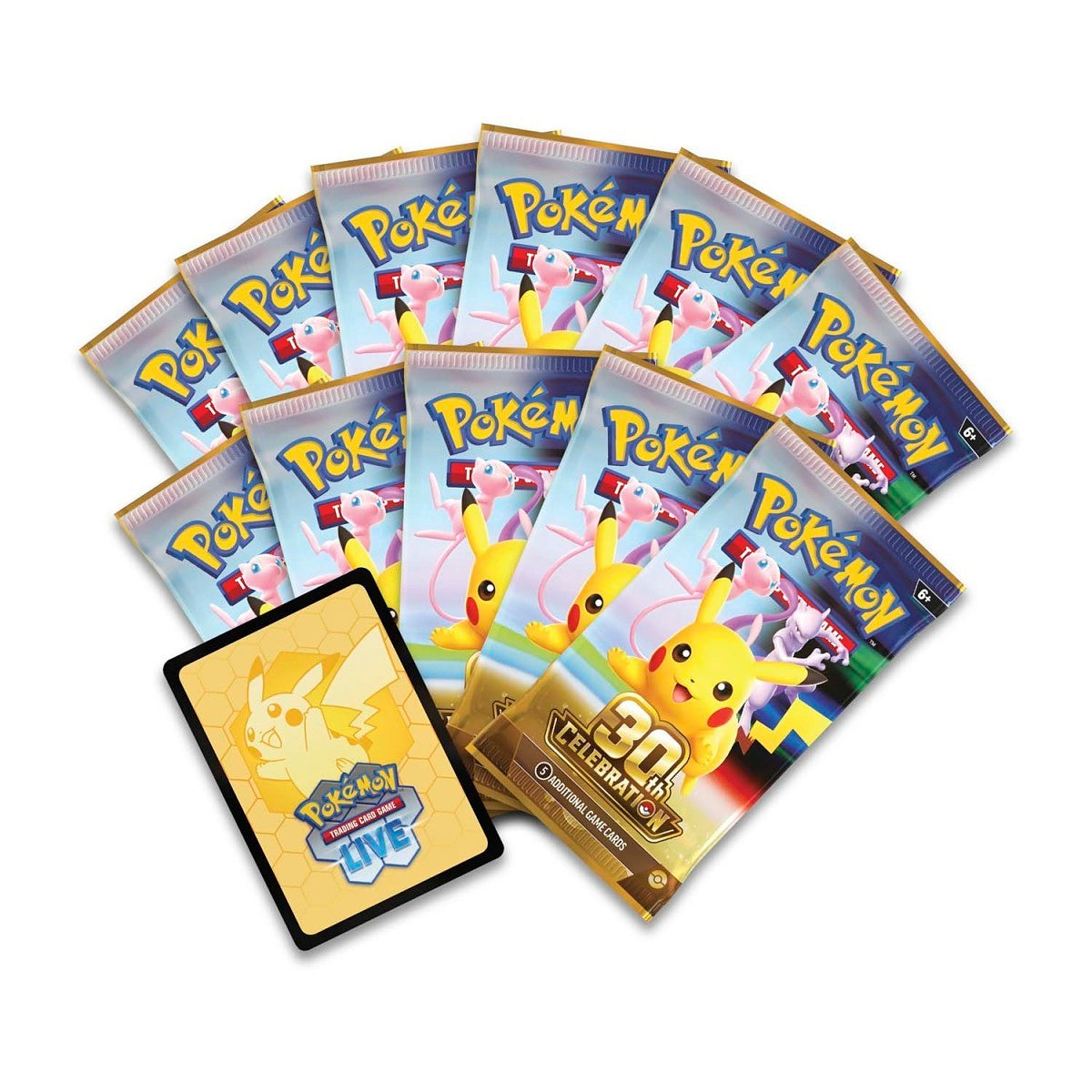 Pokémon TCG 30th Celebration Elite Trainer Box 9 Booster Packs