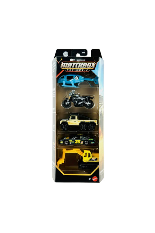 Matchbox: The Movie 5-Pack 'Movie Heroes' Mattel