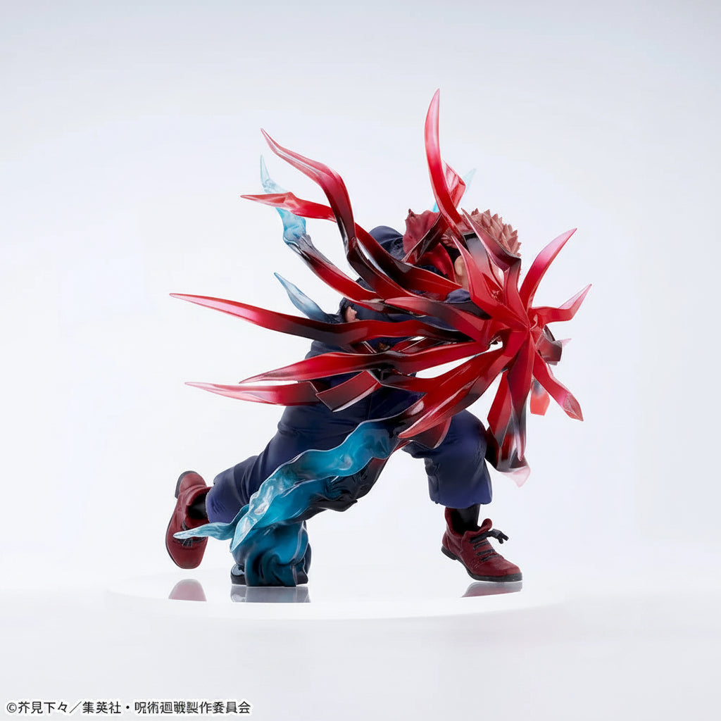 SEGA Luminasta Jujutsu Kaisen Yuji Itadori Black Flash PVC Figure