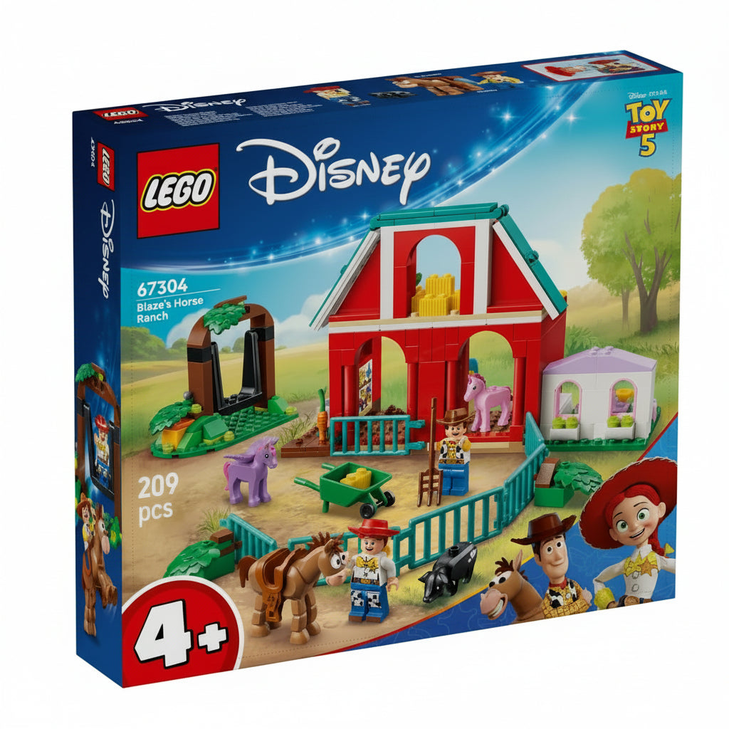 LEGO Disney Pixar Toy Story 5 Blaze's Horse Ranch 43304 Building Set