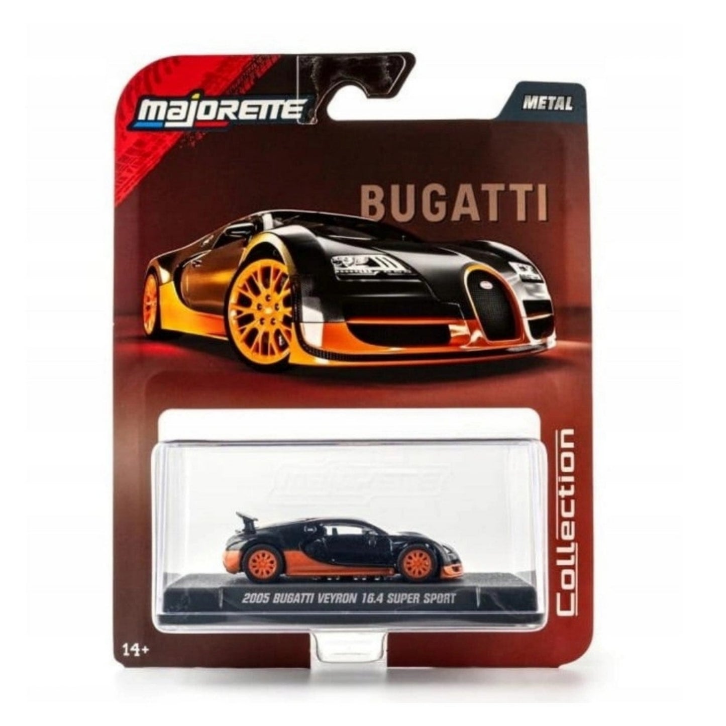 Majorette Collection 2005 Bugatti Veyron 16.4 Super Sport 1:64 Die-Cast Model Car