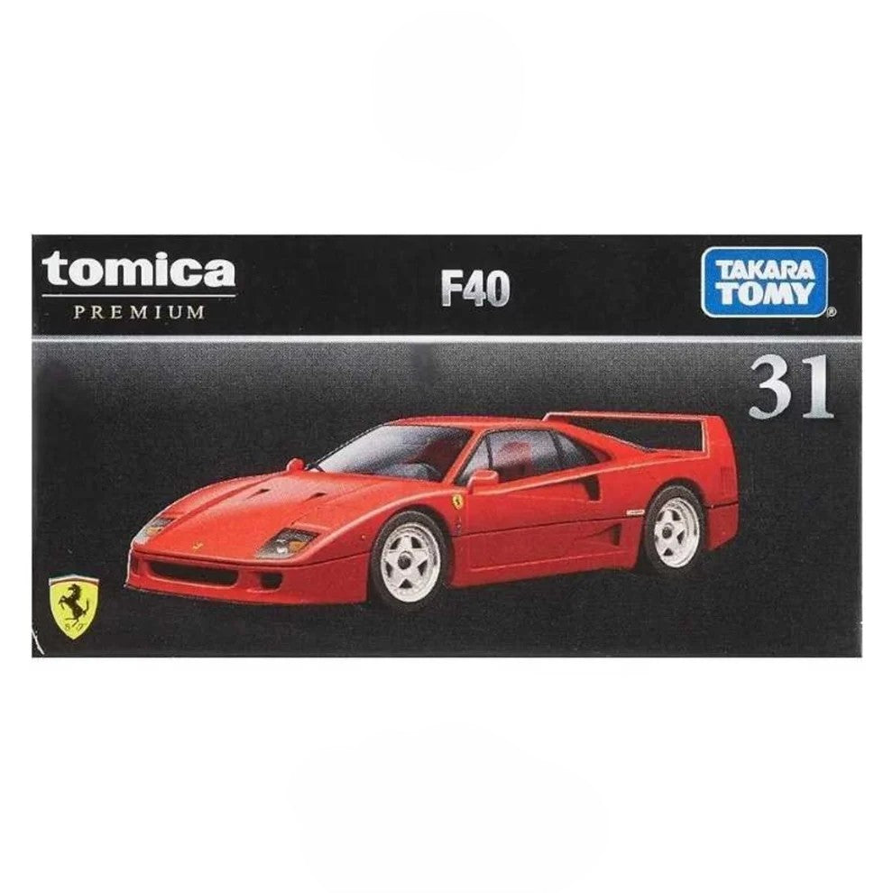 Takara Tomy Tomica Premium No. 31 Ferrari F40 (Red) 1/62
