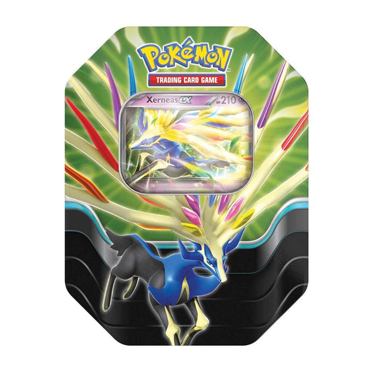 Pokémon TCG Scarlet & Violet Azure Legends Tin Xerneas ex