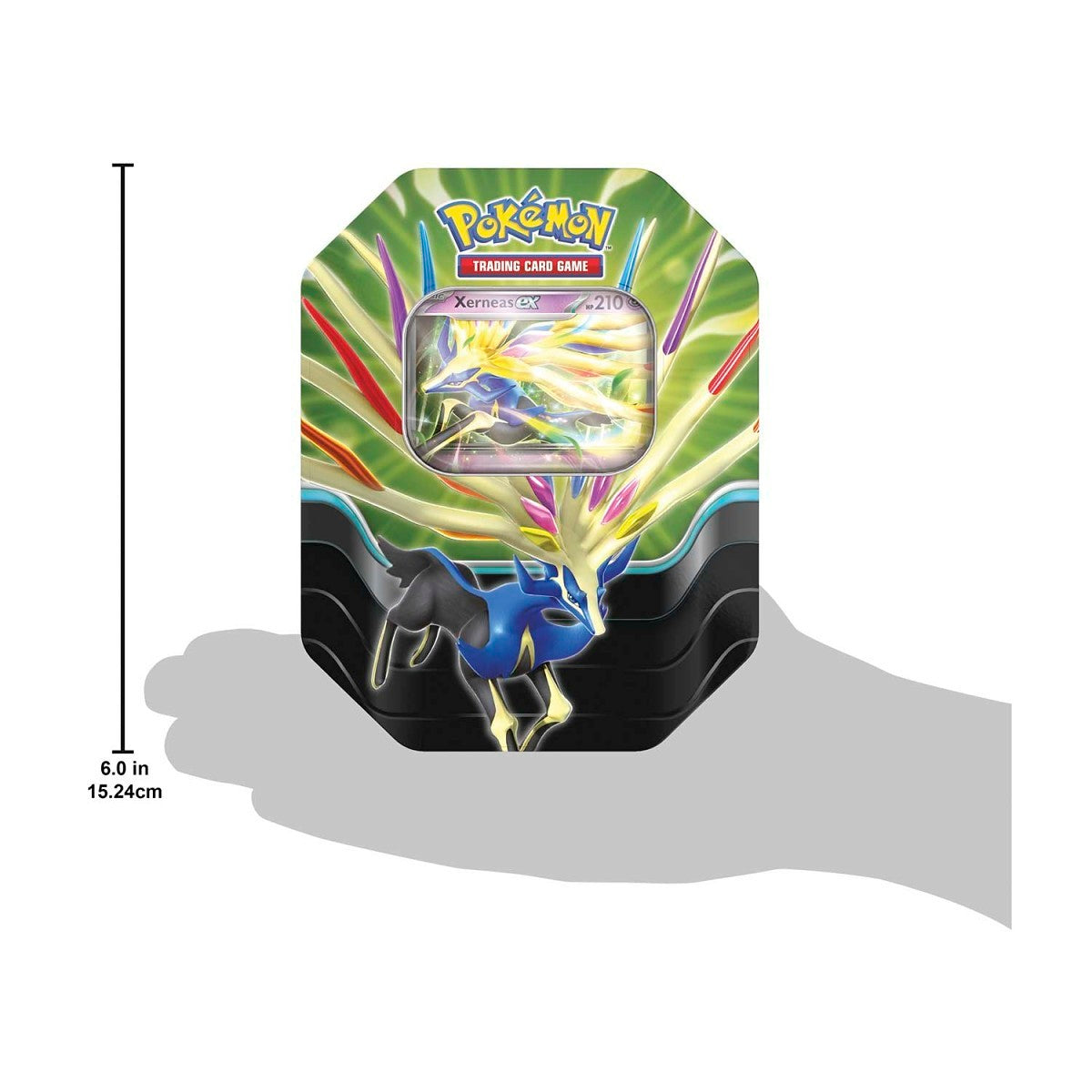 Pokémon TCG Scarlet & Violet Azure Legends Tin Xerneas ex