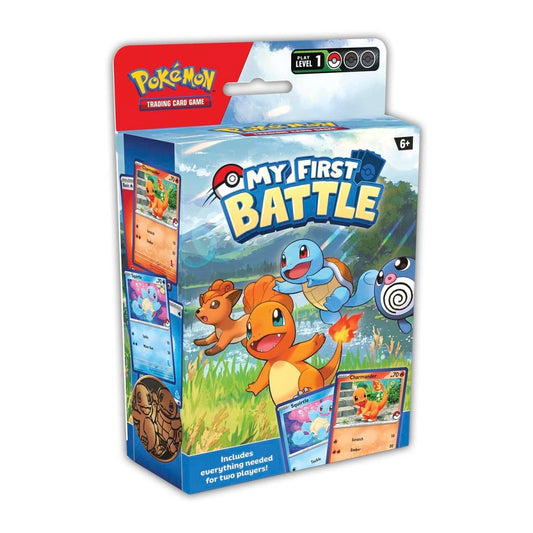 Pokémon TCG My First Battle Charmander & Squirtle 2 Mini Decks With Accessories