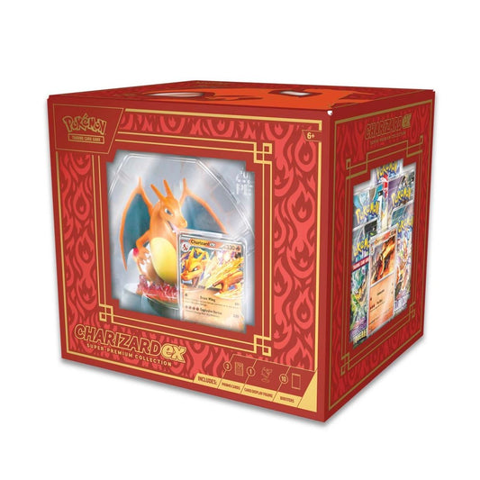 Pokémon TCG Charizard ex Super-Premium Collection Box 10 Booster Packs
