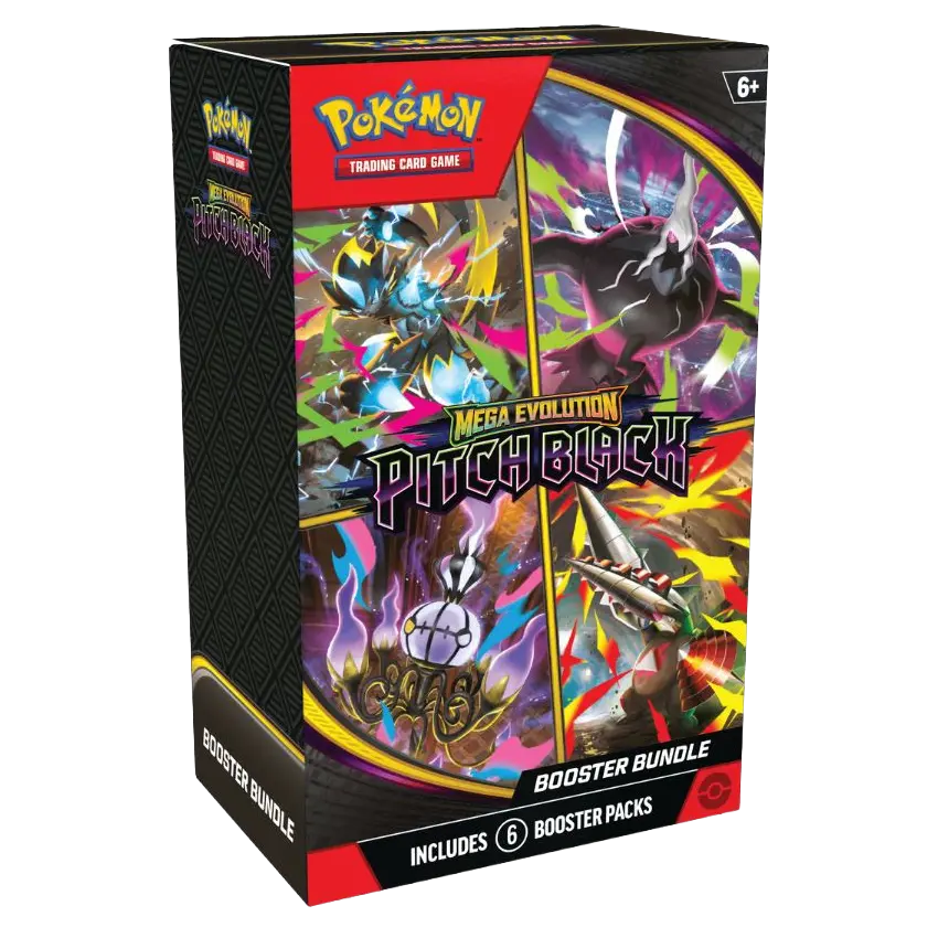 Pokémon TCG Mega Evolution Pitch Black Booster Bundle 6 Booster Packs